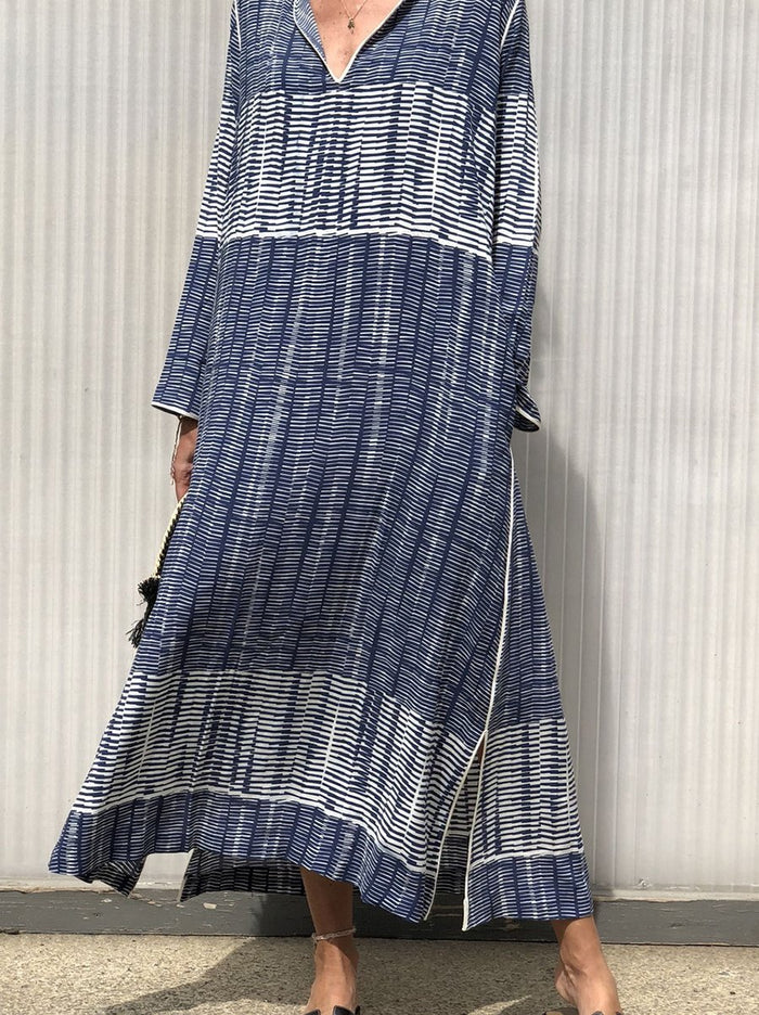 Striped Print Dress