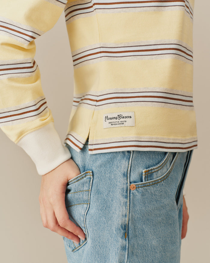 Striped Rugby Yellow Stripe