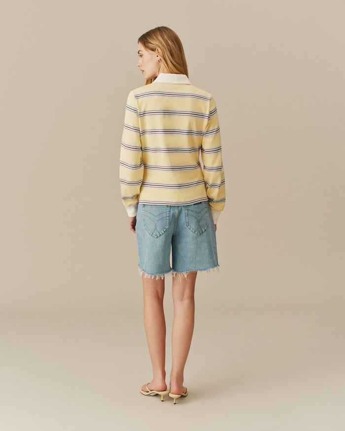Striped Rugby Yellow Stripe