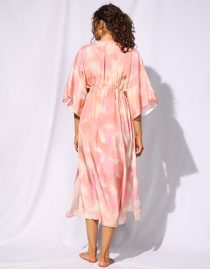 Watercult Sunhaze Dreams Buttoned Dress - Solar Energy - Simply Beach UK