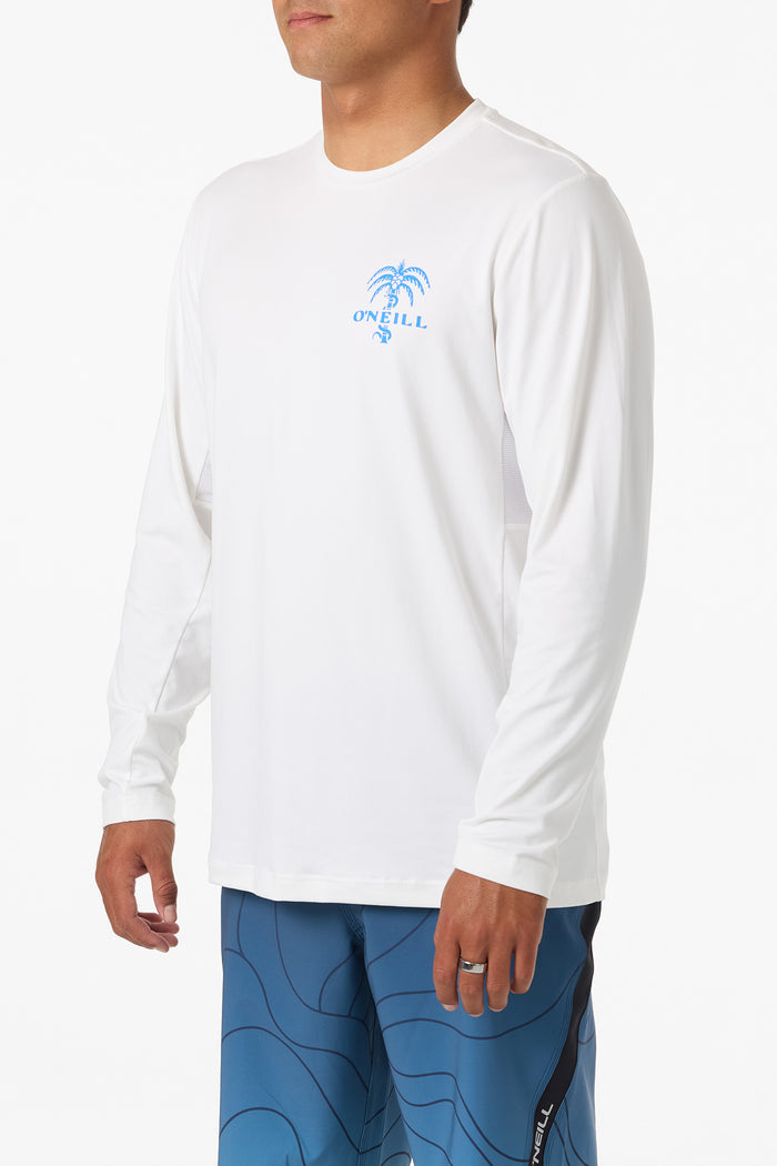 Surf Supply UPF Standard Fit Long Sleeve Tee - White | O'Neill