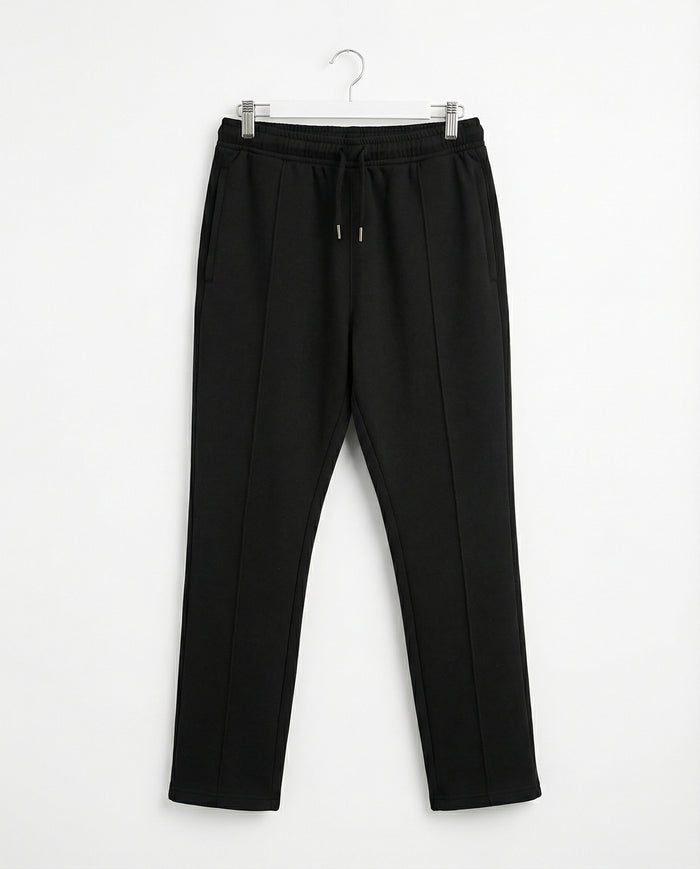 TERRY TROUSER BLACK RELAXED FIT