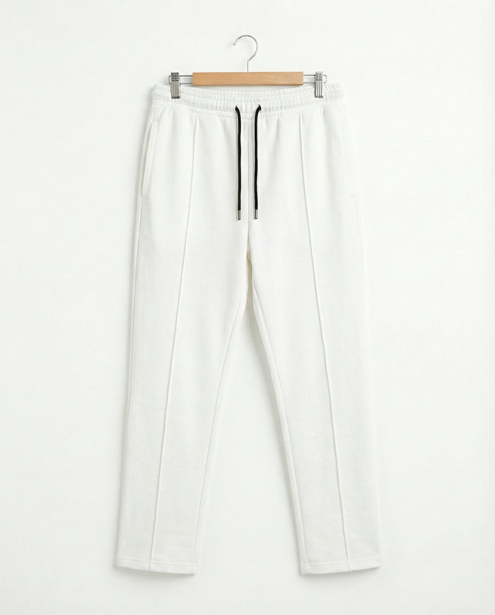 TERRY TROUSER WHITE RELAXED FIT