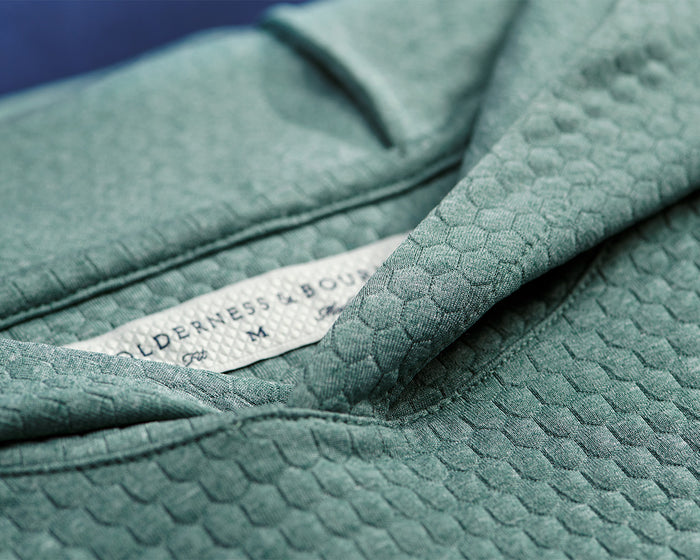 The Ellison Hoodie: Heathered California Spruce