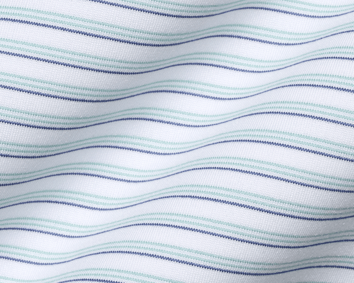 The Latham Shirt: Cascade Green & Pacific Blue