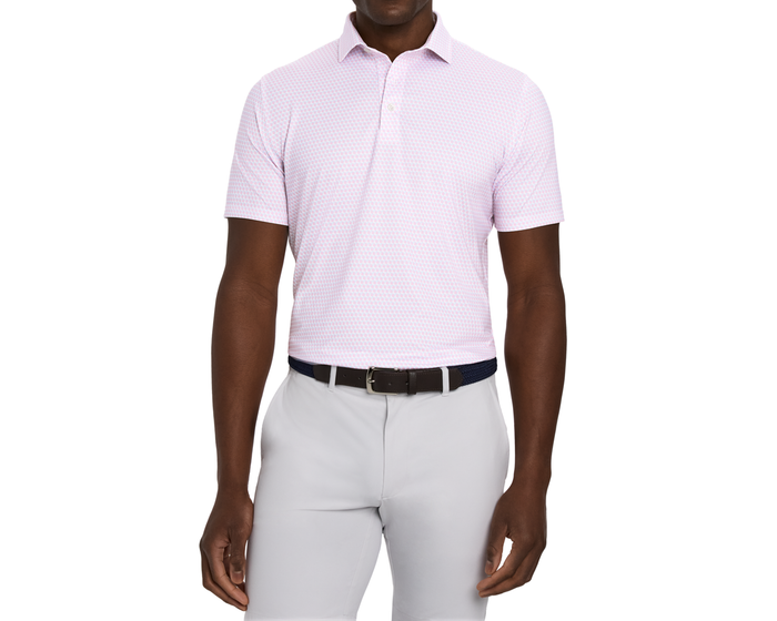The Meade Shirt: Faded Mauve & Vista Blue