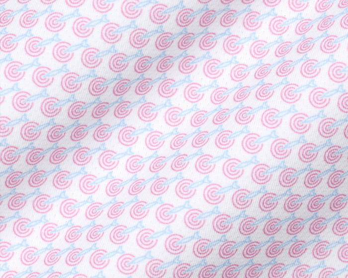 The Meade Shirt: Faded Mauve & Vista Blue