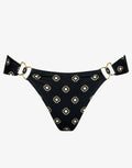 Tiles Craft Hipster Bikini Pant - Black Neutrals - Simply Beach UK