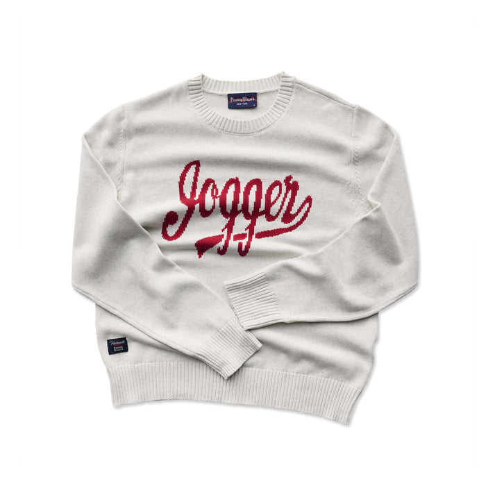 Tracksmith Cotton Jogger Sweater Heather Natural