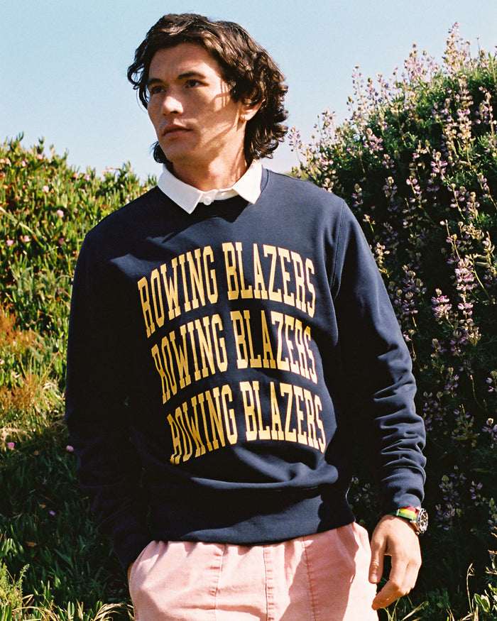 Triple Collegiate Arch Crewneck