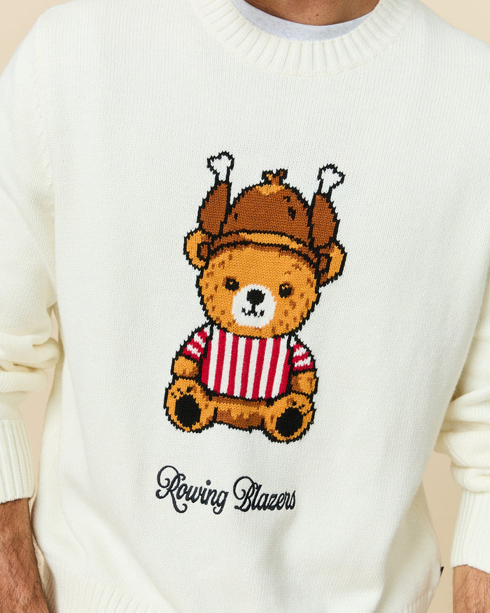 Turkey Bear Cashmere Sweater Cream