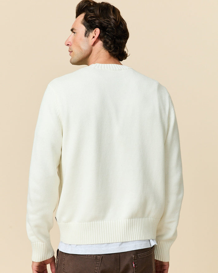 Turkey Bear Cashmere Sweater Cream