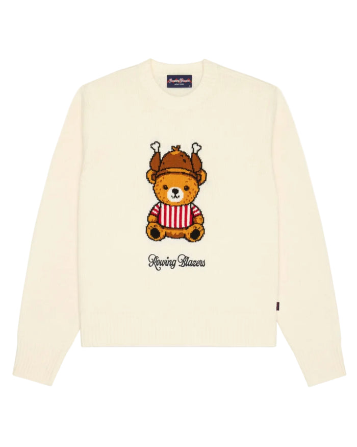 Turkey Bear Cashmere Sweater Cream