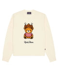 Turkey Bear Cashmere Sweater Cream