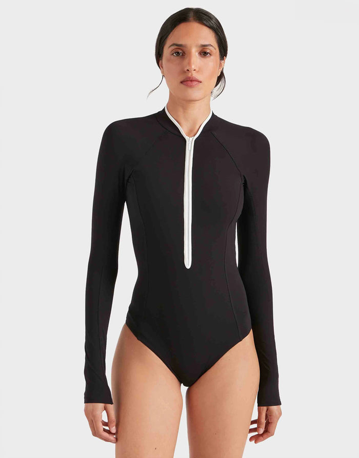 Tyra UPF 50 Swimsuit - Black