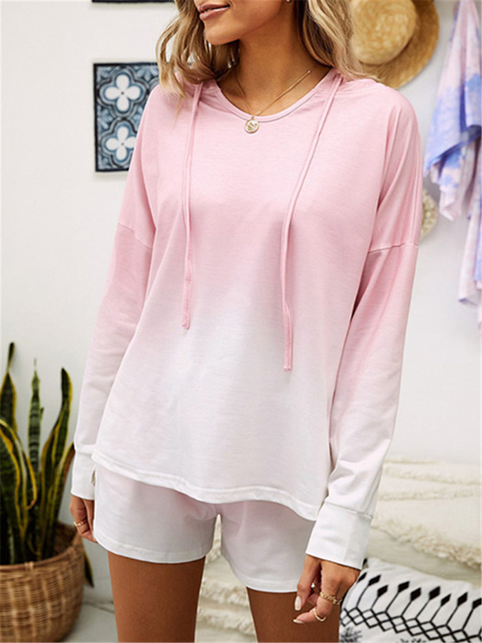 V-neck Loose Long Sleeve Suit