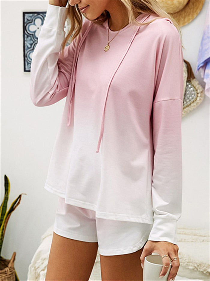V-neck Loose Long Sleeve Suit