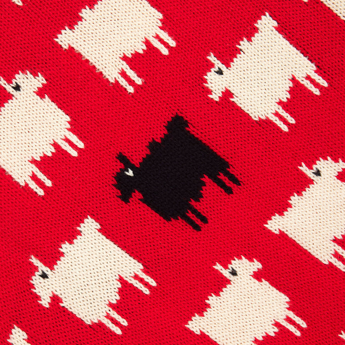 Warm & Wonderful Fitted "Diana Edition" Cotton Sheep Sweater