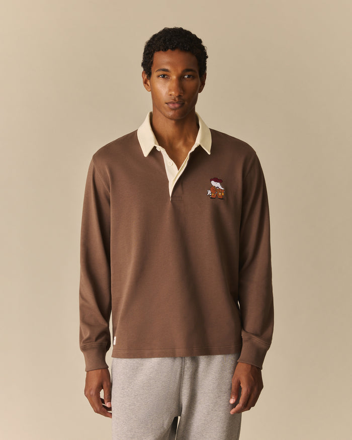 Western Babar Harrison Rugby Brown Brown / XL