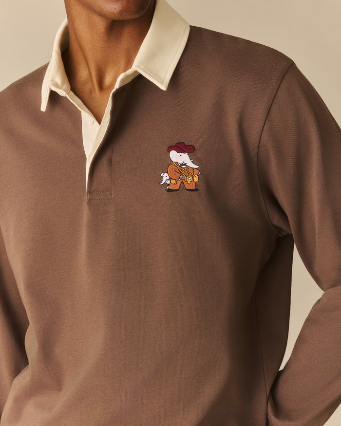 Western Babar Harrison Rugby Brown Brown / XL