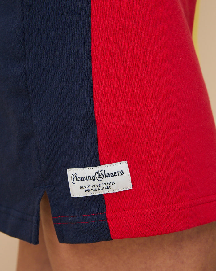Women's Color Block Rugby Dress Primary Colorblock