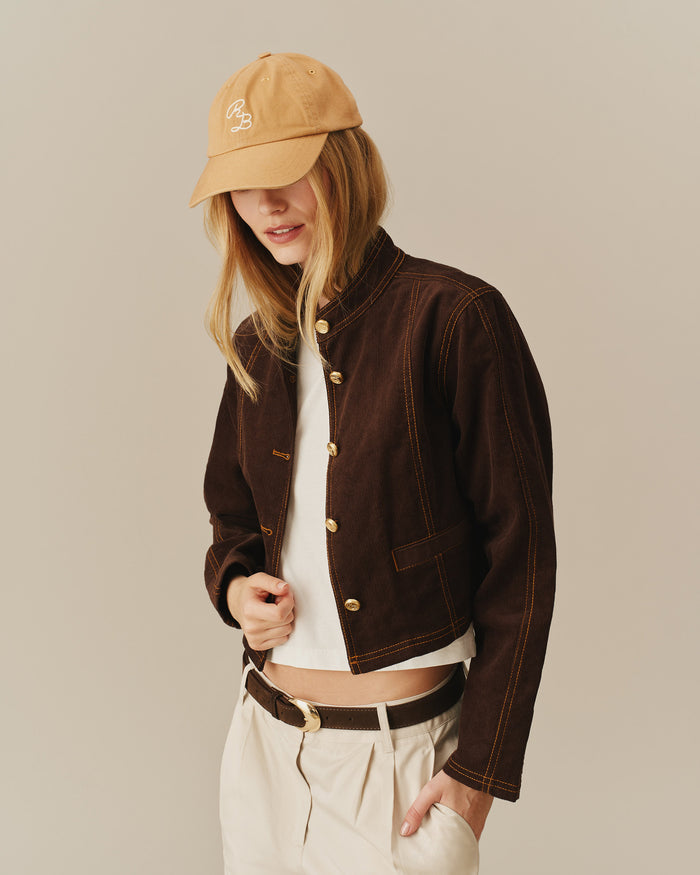 Women's Corduroy Jacket Brown