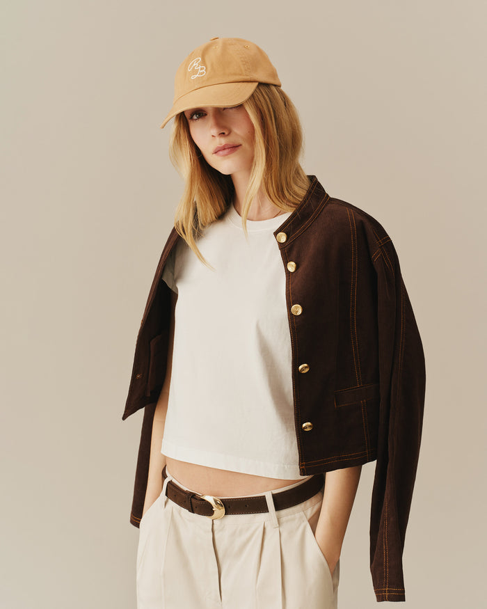 Women's Corduroy Jacket Brown