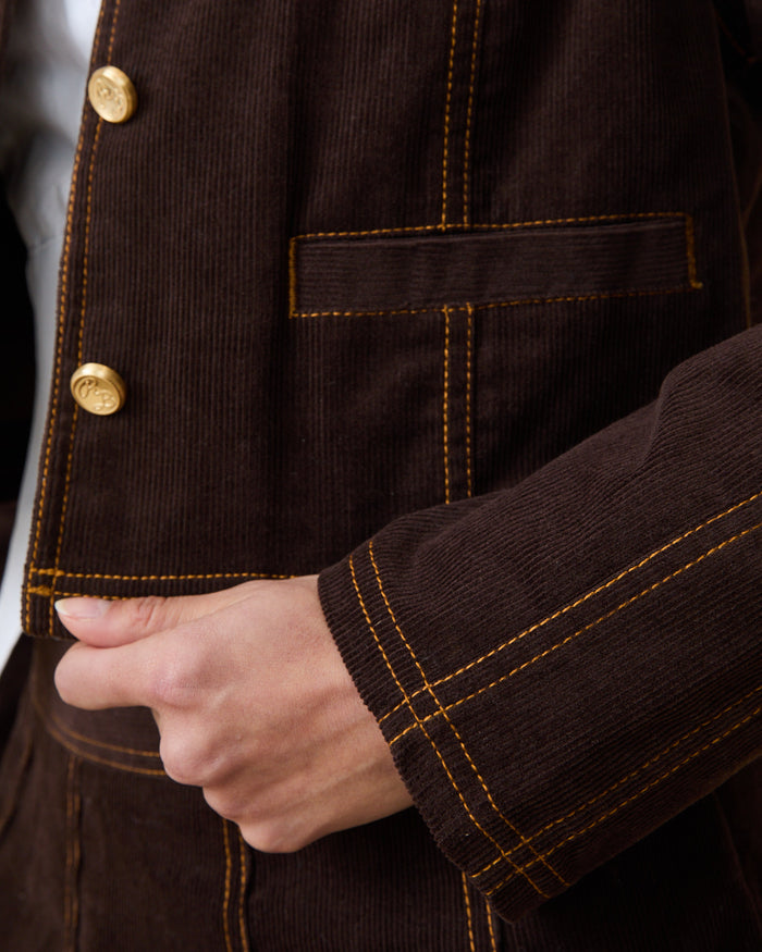 Women's Corduroy Jacket Brown