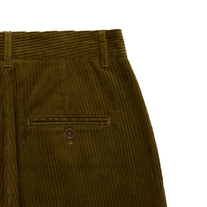Women's Corduroy Straight Leg Pant Hunter Green