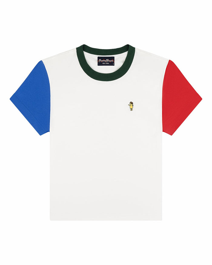 Women's Cotton Giddyup Pooh Tee White