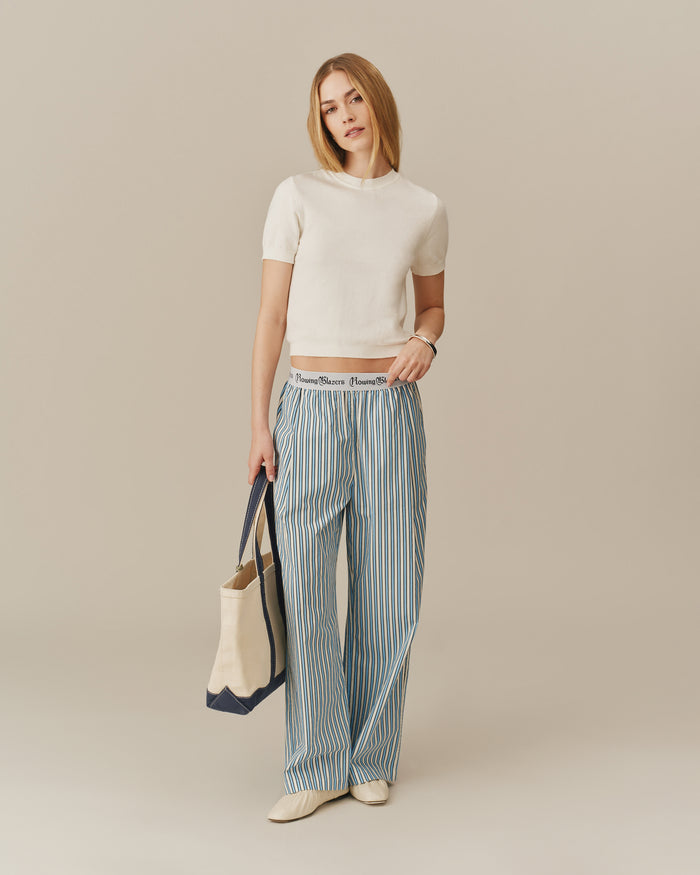 Women's Cotton Knit Tee White