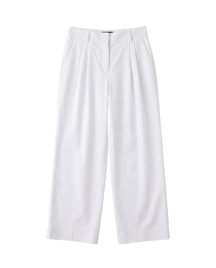 Women's Denim Trouser White