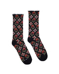 Women's Floral Socks Fall Floral