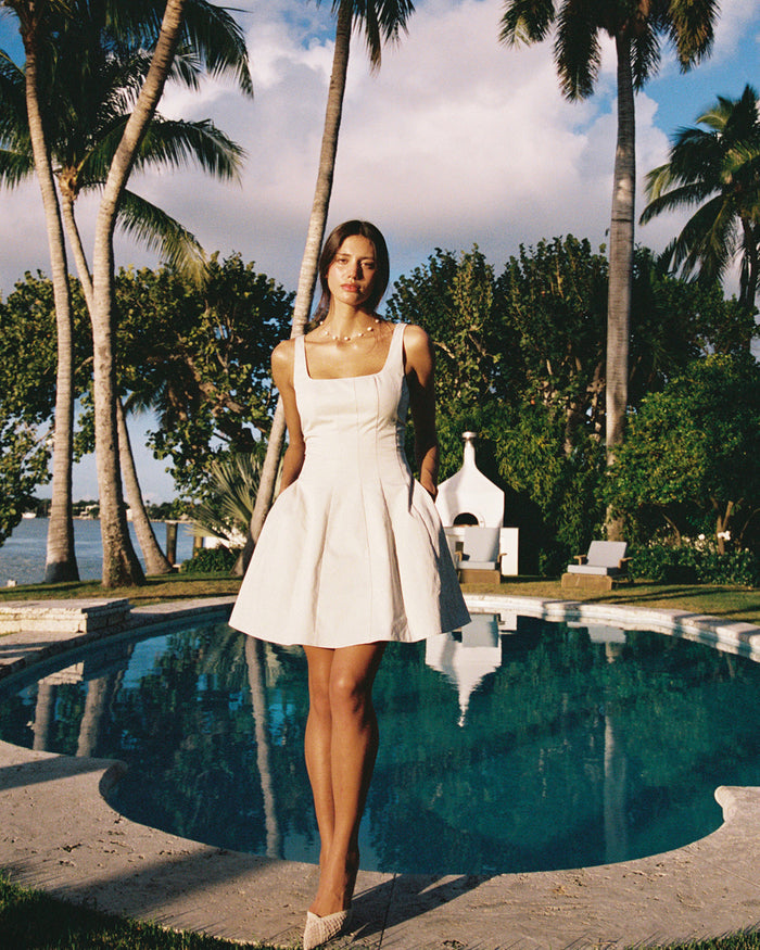 Women's Lightweight Twill Dress Natural