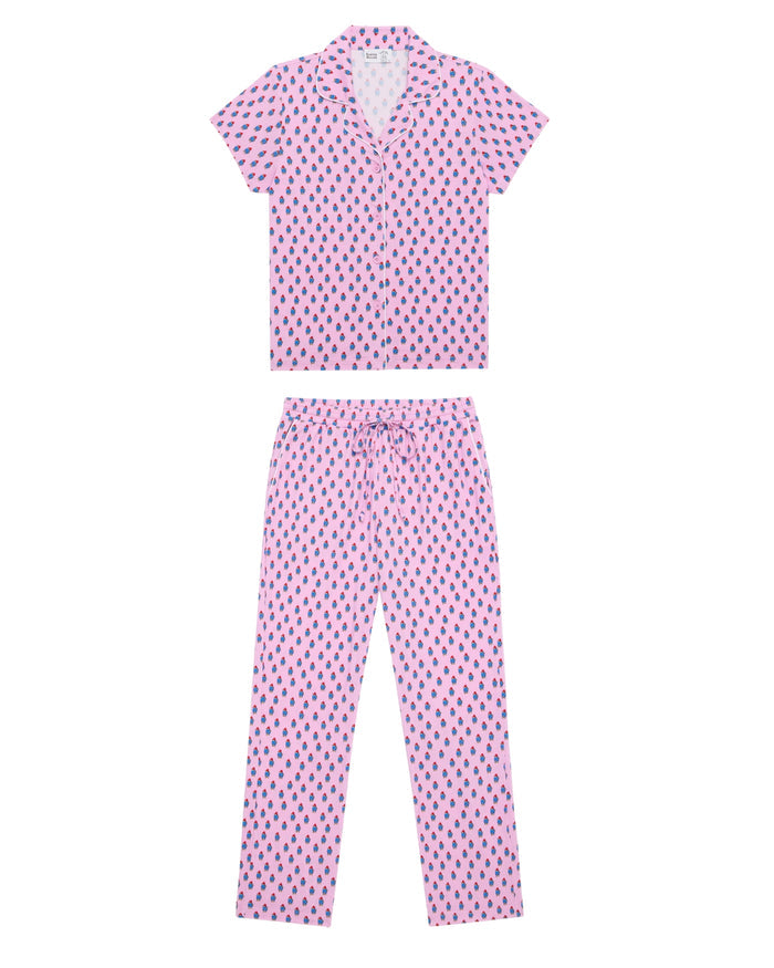 Women's Paddington Pajama Set Pink