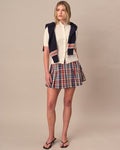 Women's Plaid Pleated Skirt Classic Plaid