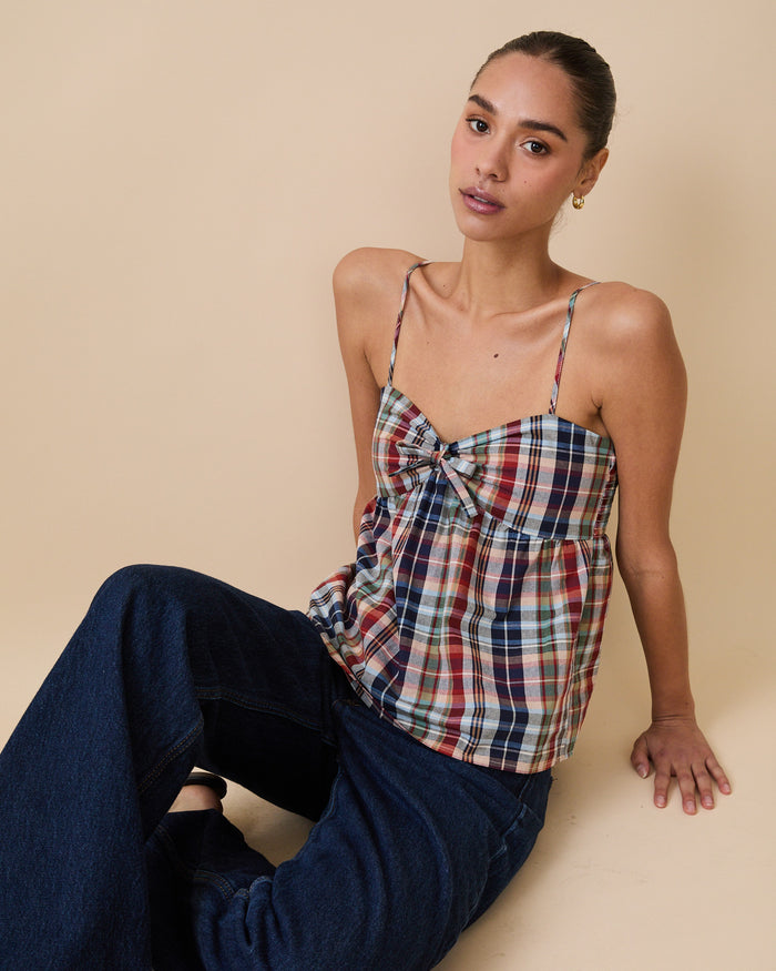 Women's Plaid Tank Classic Plaid