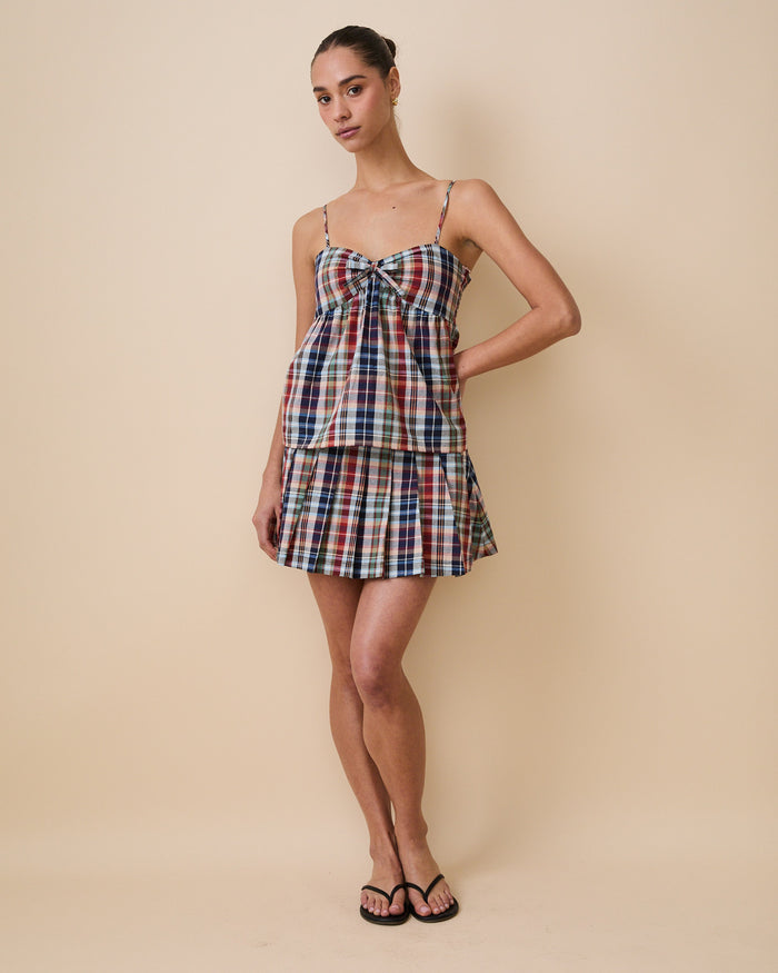 Women's Plaid Tank Classic Plaid