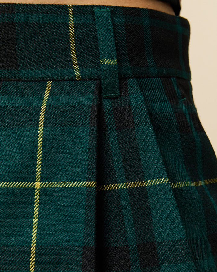 Women's Plaid Tartan Trousers Gordon Modern