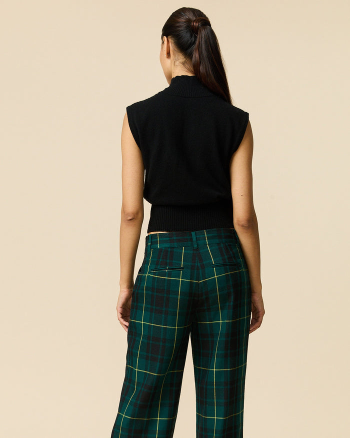 Women's Plaid Tartan Trousers Gordon Modern