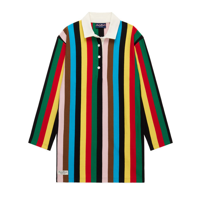 Women's Stripe Rugby Dress Croquet